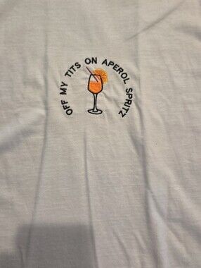 Off My t!t$ on Aperol Spritz Baby Tee